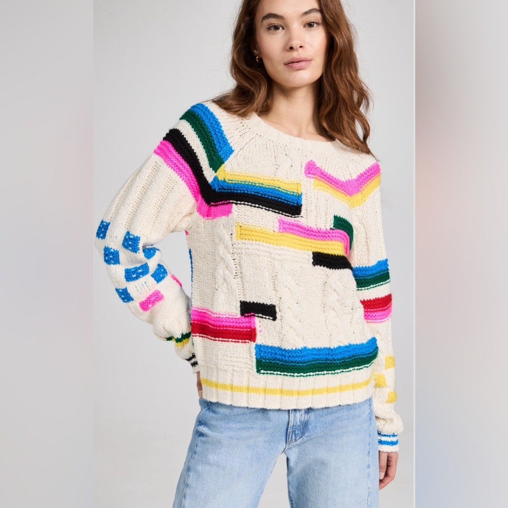 MOTHER Itsy Raglan Jumper. Size M
